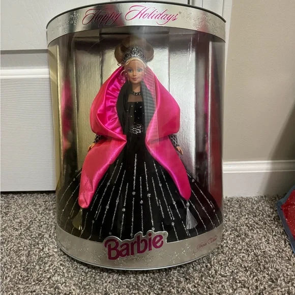 Rare Christmas Holiday Barbie 2007 Special Collectors Limited